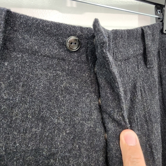 Shack Incorporated Women's 100% Wool Wide Leg Pants - L - Picture 4 of 6